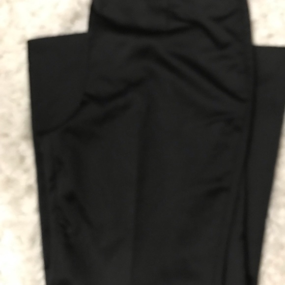 *NWOT* Black Silk Pants Size 16 - Picture 1 of 9
